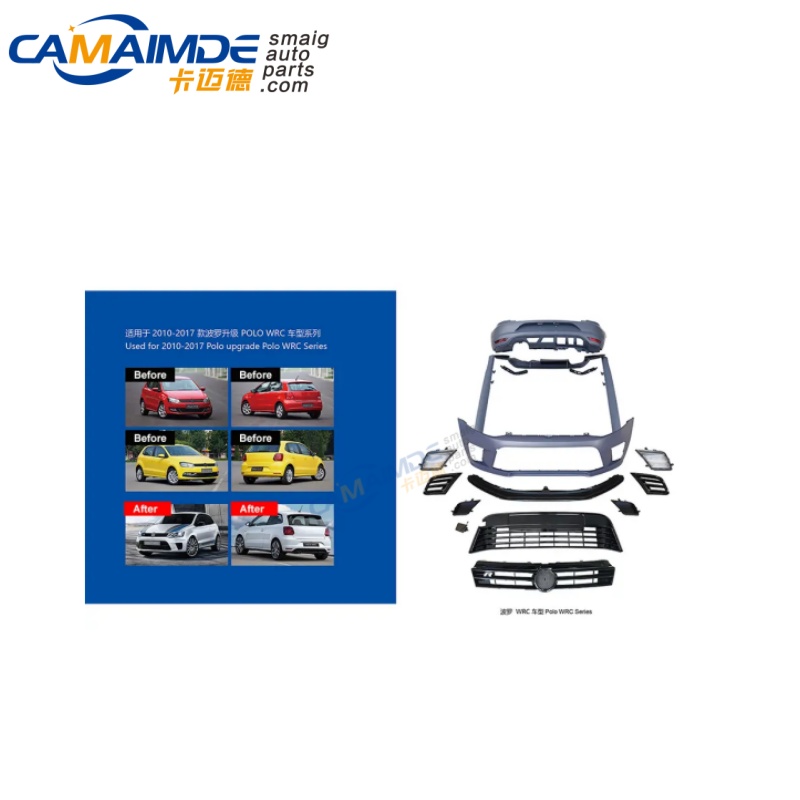 Volkswagen Polo 2010-2017 Tuner Bumper Body Kit