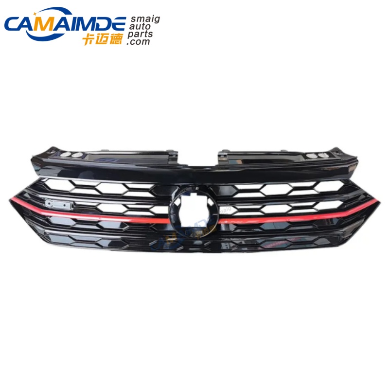 Volkswagen JETTA GLI 2019 front grille ABS black + red