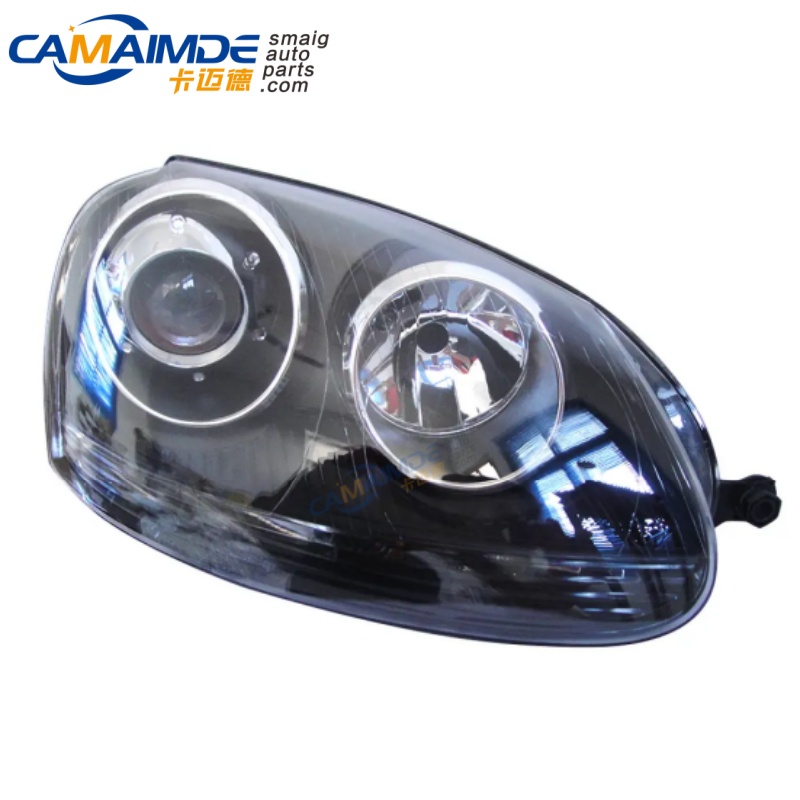 Volkswagen JETTA V black headlight car headlight