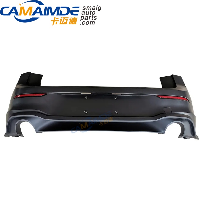 Volkswagen Golf 8 GTI car rear bumper assembly facelift