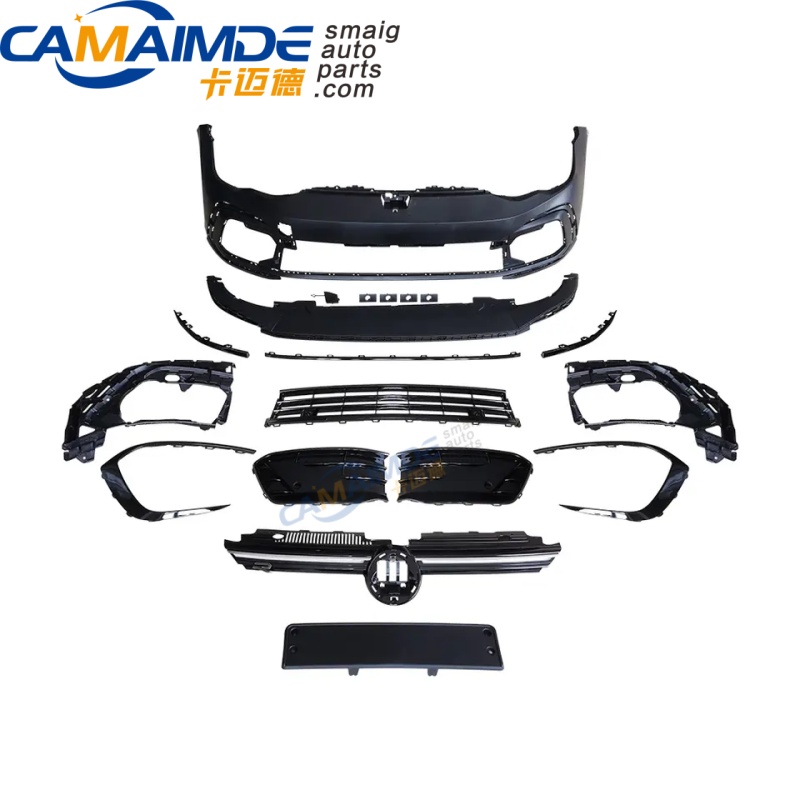 Volkswagen GOLF 8 GTI front bumper PP wide body kit