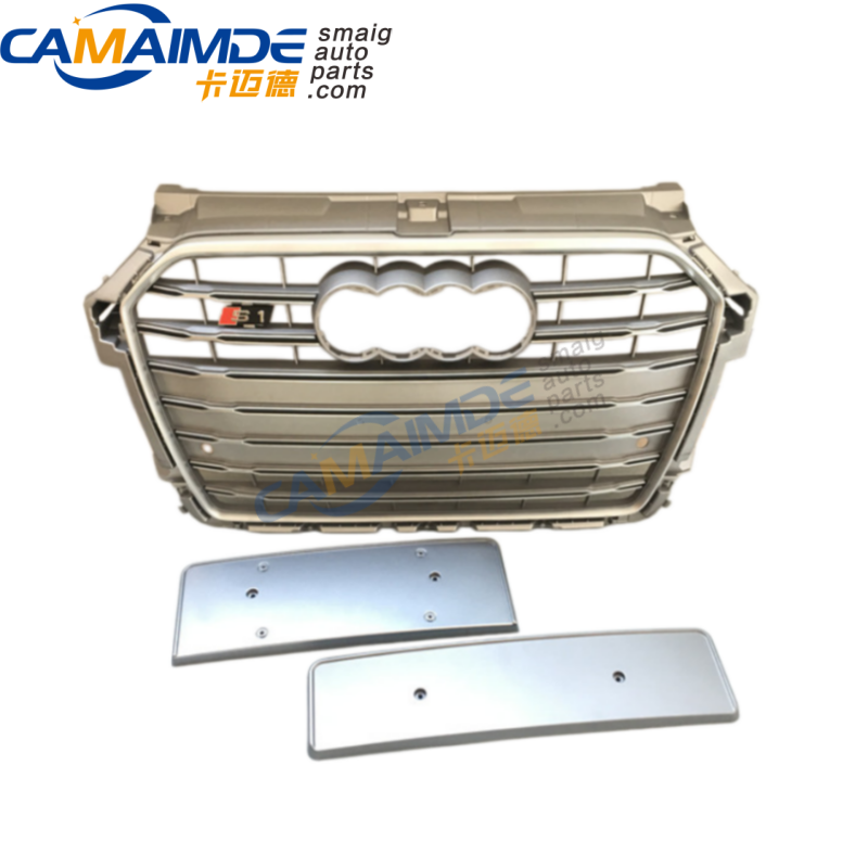 S STYLE FRONT BUMPER GRILLE FOR AUDI A1 YEAR 2015-2017