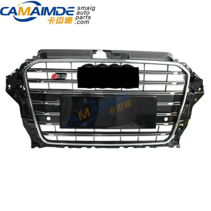 S STYLE FRONT BUMPER GRILLE FOR AUDI A3 2012-2014 13S3