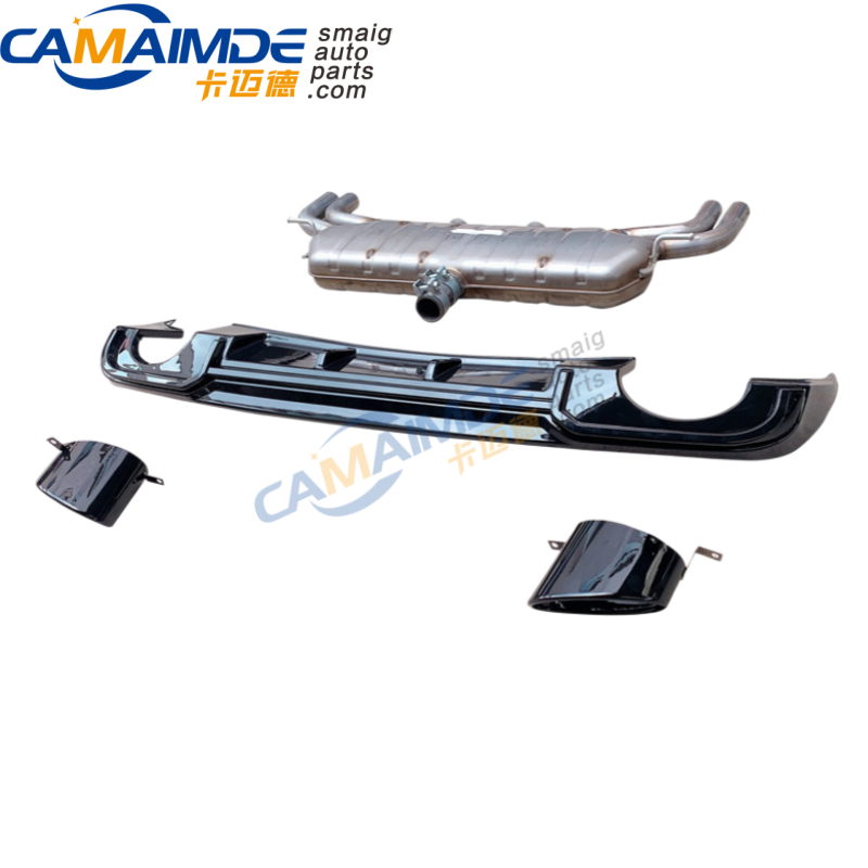 RS STYLE REAR DIFFUSER FOR AUDI A3/S3 2015-2018