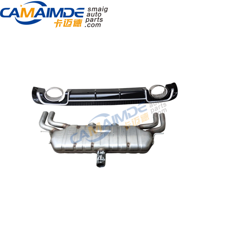 RS3 STYLE REAR DIFFUSER FOR AUDI 8V A3 HATCHBACK NORMAL MODEL