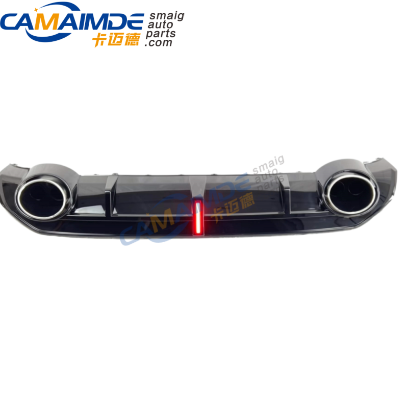 RS3 LOOKING REAR DIFFUSER FIT AUDI A3 2019-2024 WITH LED