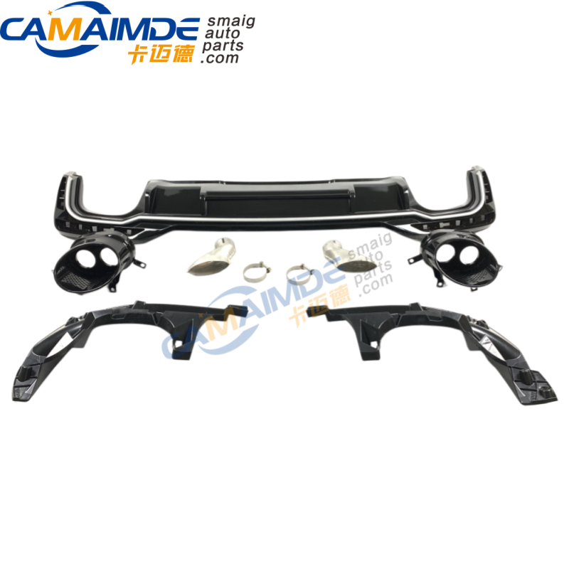 RS4 LOOKING REAR DIFFUSER FIT AUDI A4 2020-2022