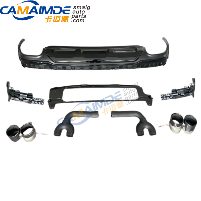 SQ7 LOOKING REAR DIFFUSER FIT Q7 2020-2023