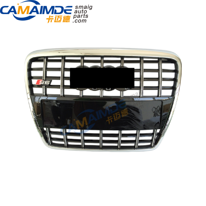 S style front bumper grille for Audi A6 2004-2011 C6S6
