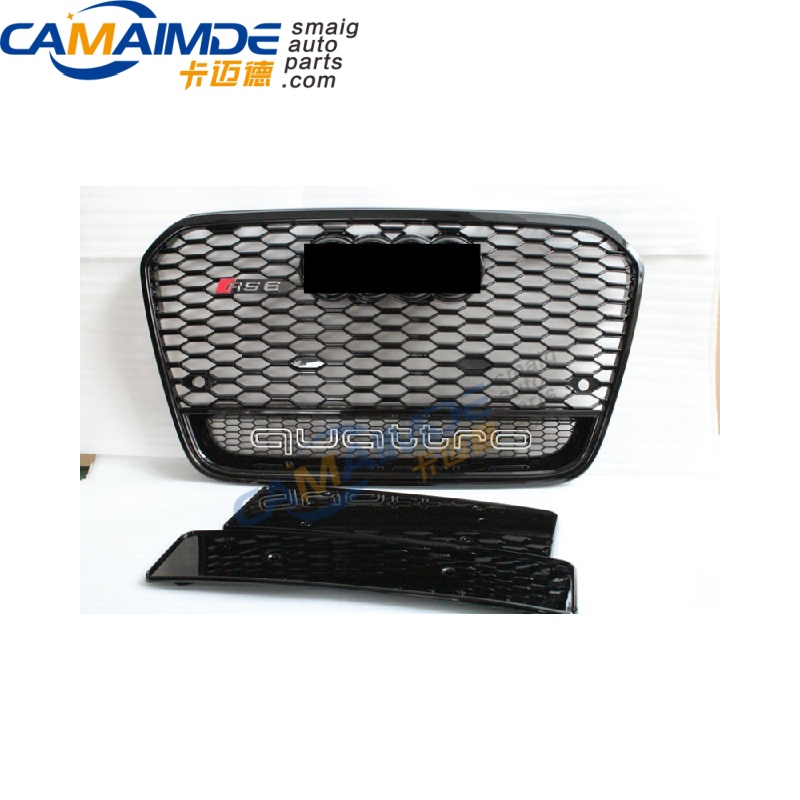 RS6 LOOK GRILL C7 2012-2014 FRONT GRILLE FOR AUDI