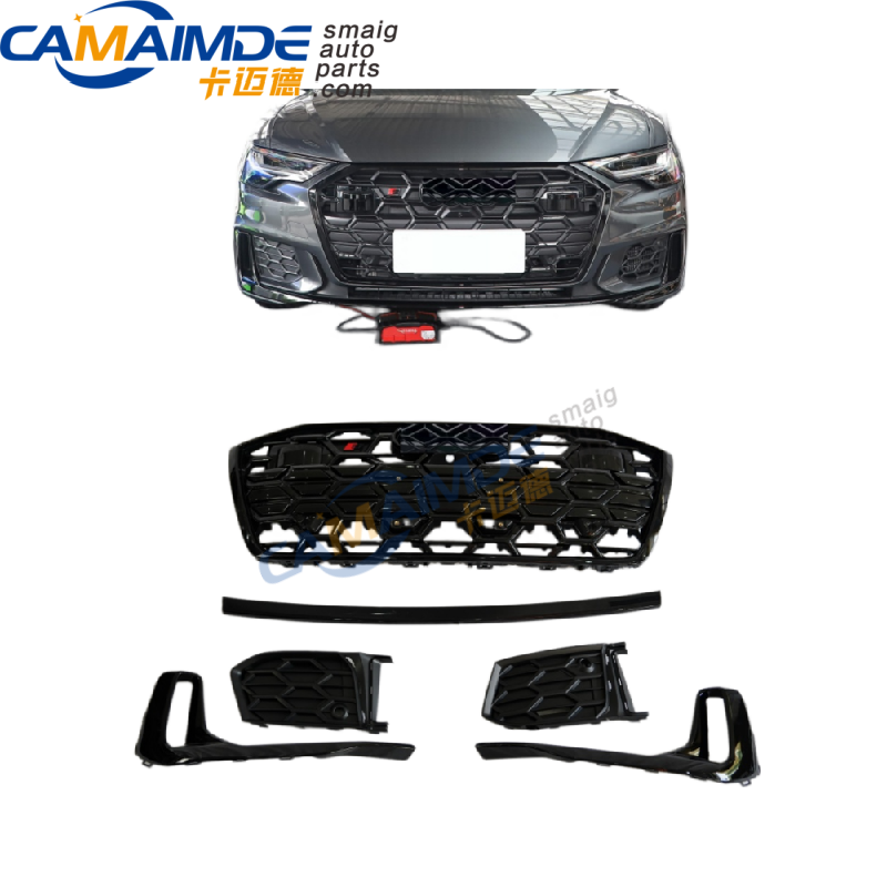 S6 FOG LAMP COVER ABS MATERIAL FIT AUDI C8A6