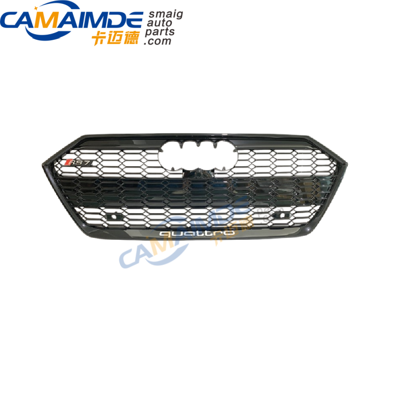 RS7 STYLE FRONT BUMPER GRILLE FIT AUDI A7/S7 2019 2020