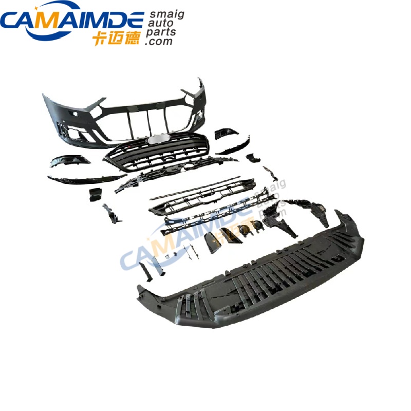 D5 S8 FRONT BUMPER WITH GRILLE FIT AUDI A8 2018-2021