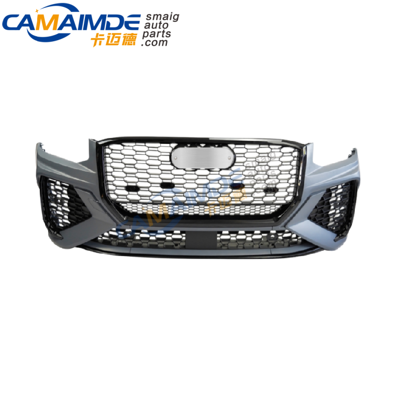 RSQ2 STYLE FRONT BUMPER WITH GRILLE FIT AUDI Q2 2018-2021