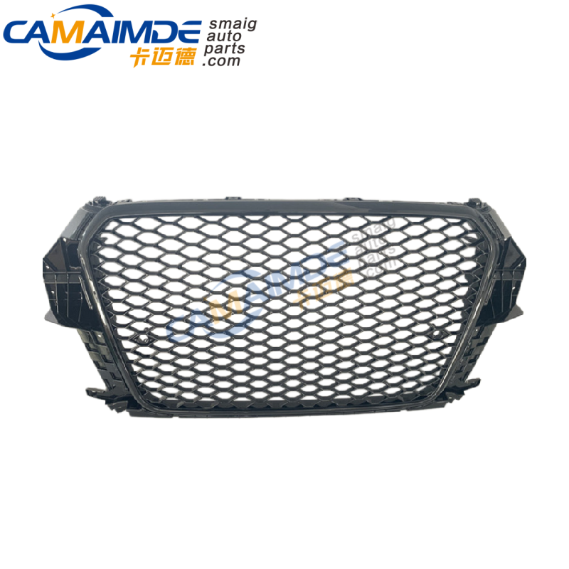 FULL MESH GRILLE RS STYLE FRONT BUMPER GRILLE FOR AUDI Q3 2012-2014