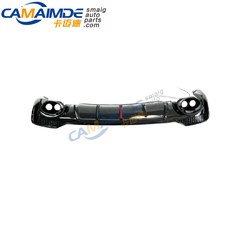 RSQ3 LOOKING REAR DIFFUSER WITH OR WITHOUT LED LIGHT