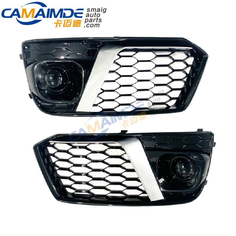 RSQ5 STYLE FOG GRILLES RSQ5 LOOKING FOG LAMP COVER 2015-2018