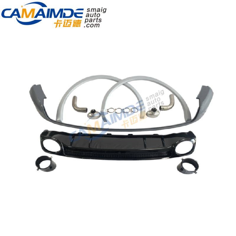 RSQ5 STYLE BACK BUMPER WITH REAR DIFFUSER FIT AUDI Q5 2020-2022