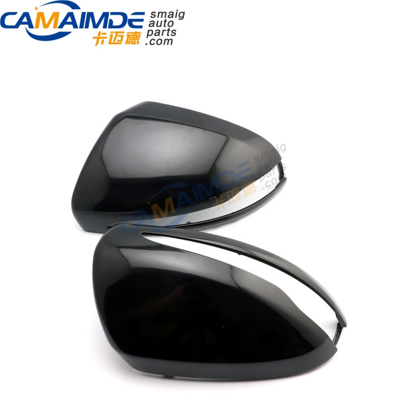 Rearview Mirror Cover Cap Fit Mercedes W205 W213 X253 Black